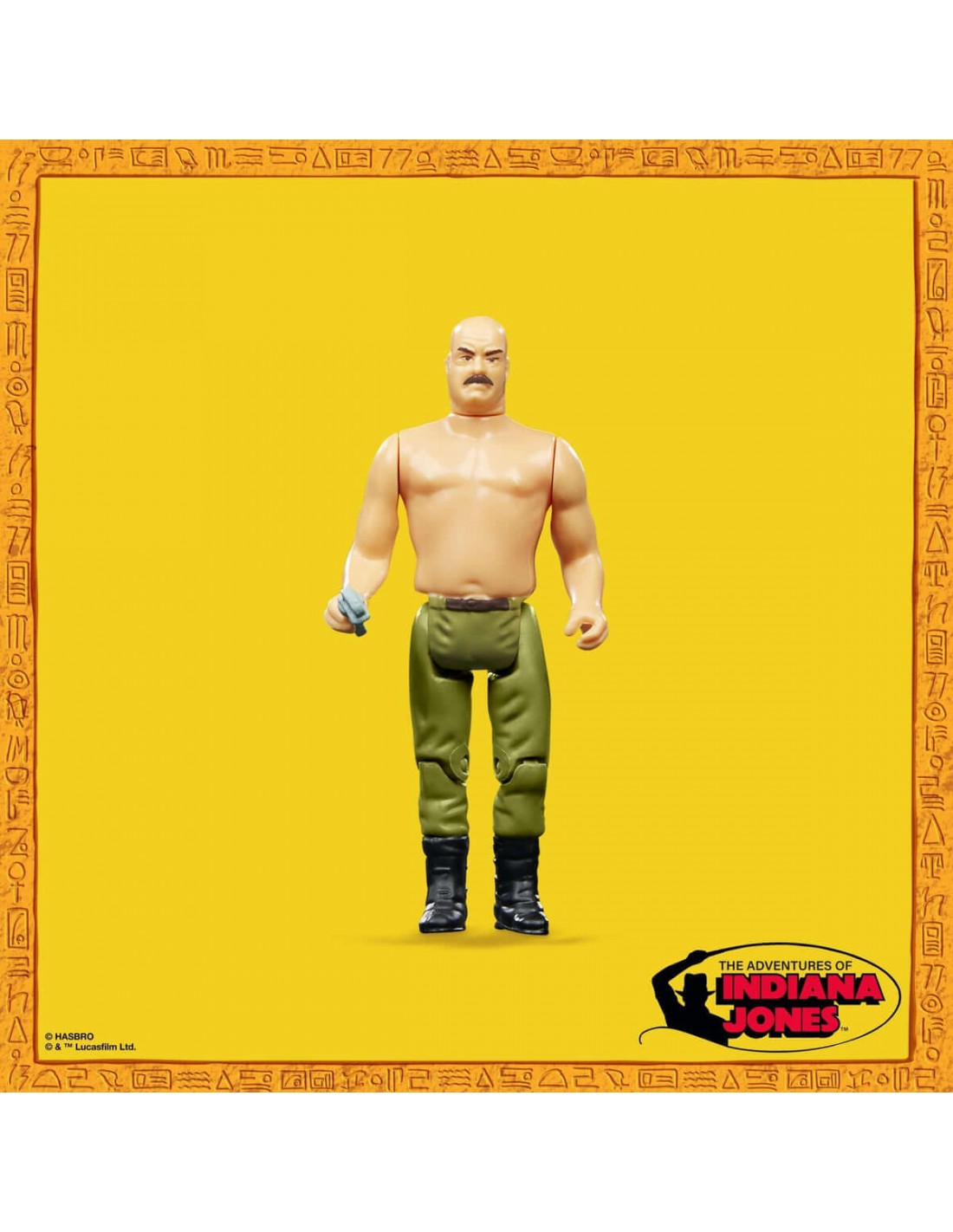 FIGURA HASBRO INDIANA JONES RETRO COLLECTION MECÁNICO ALEMÁN