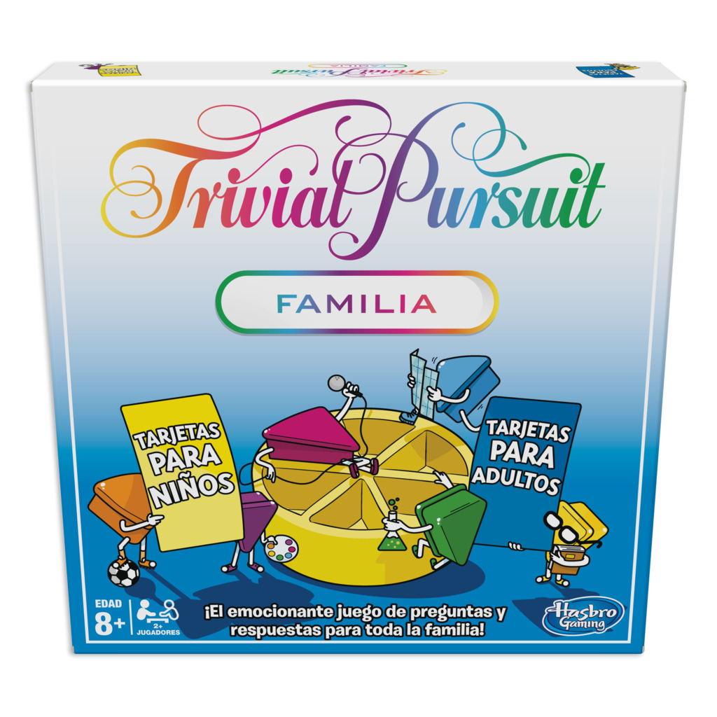 JUEGO DE MESA TRIVIAL EDICIÓN FAMILIA - ESPAÑOL