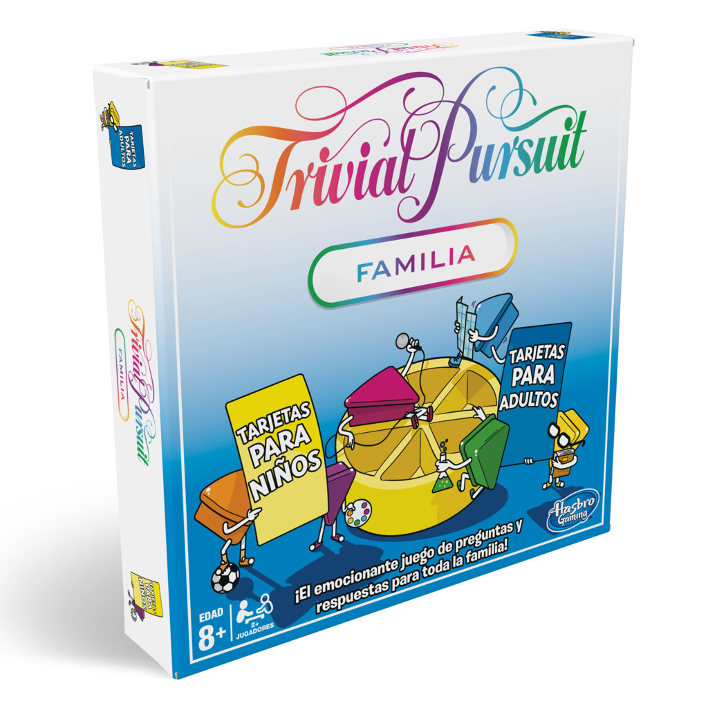 JUEGO DE MESA TRIVIAL EDICIÓN FAMILIA - ESPAÑOL
