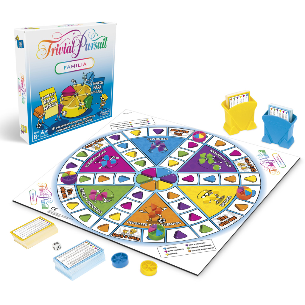 JUEGO DE MESA TRIVIAL EDICIÓN FAMILIA - ESPAÑOL