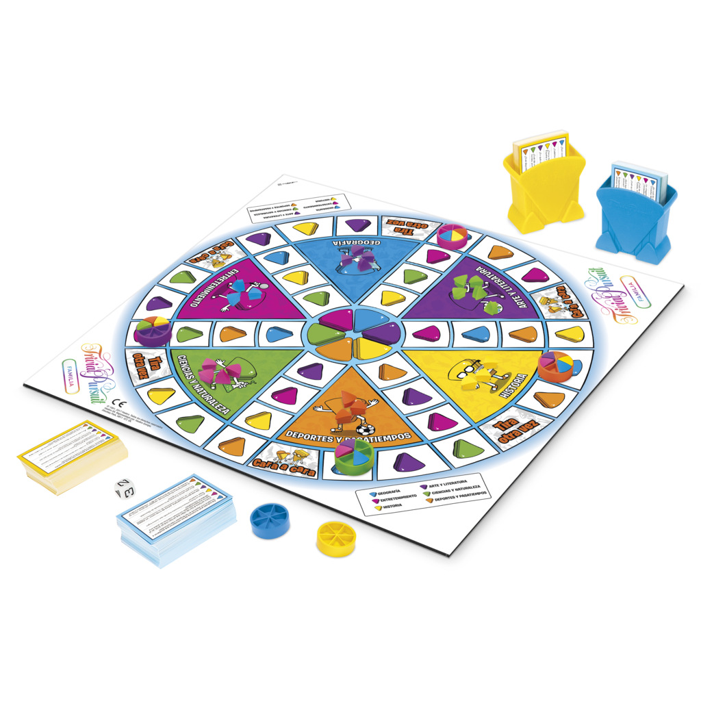 JUEGO DE MESA TRIVIAL EDICIÓN FAMILIA - ESPAÑOL