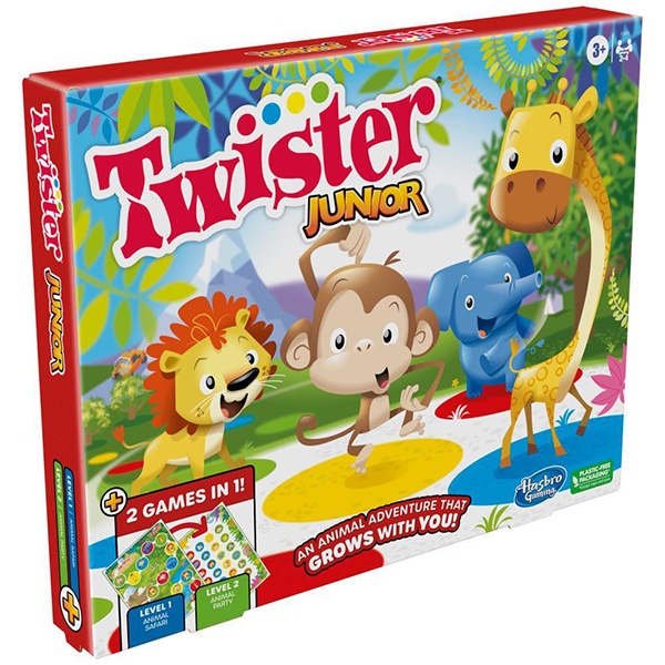 JUEGO HASBRO TWISTER JUNIOR - VERSIÓN MULTILINGÜE