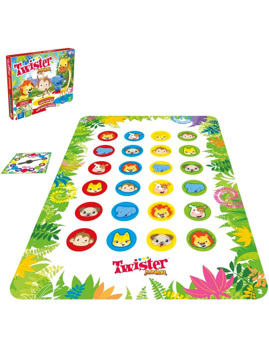 JUEGO HASBRO TWISTER JUNIOR - VERSIÓN MULTILINGÜE