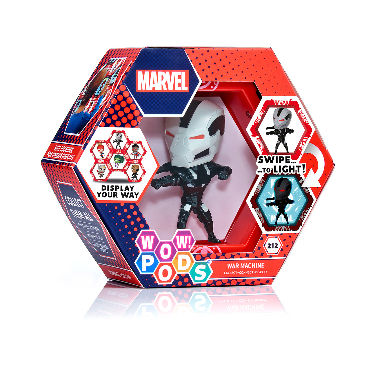 FIGURA WOW! POD MARVEL - WAR MACHINE