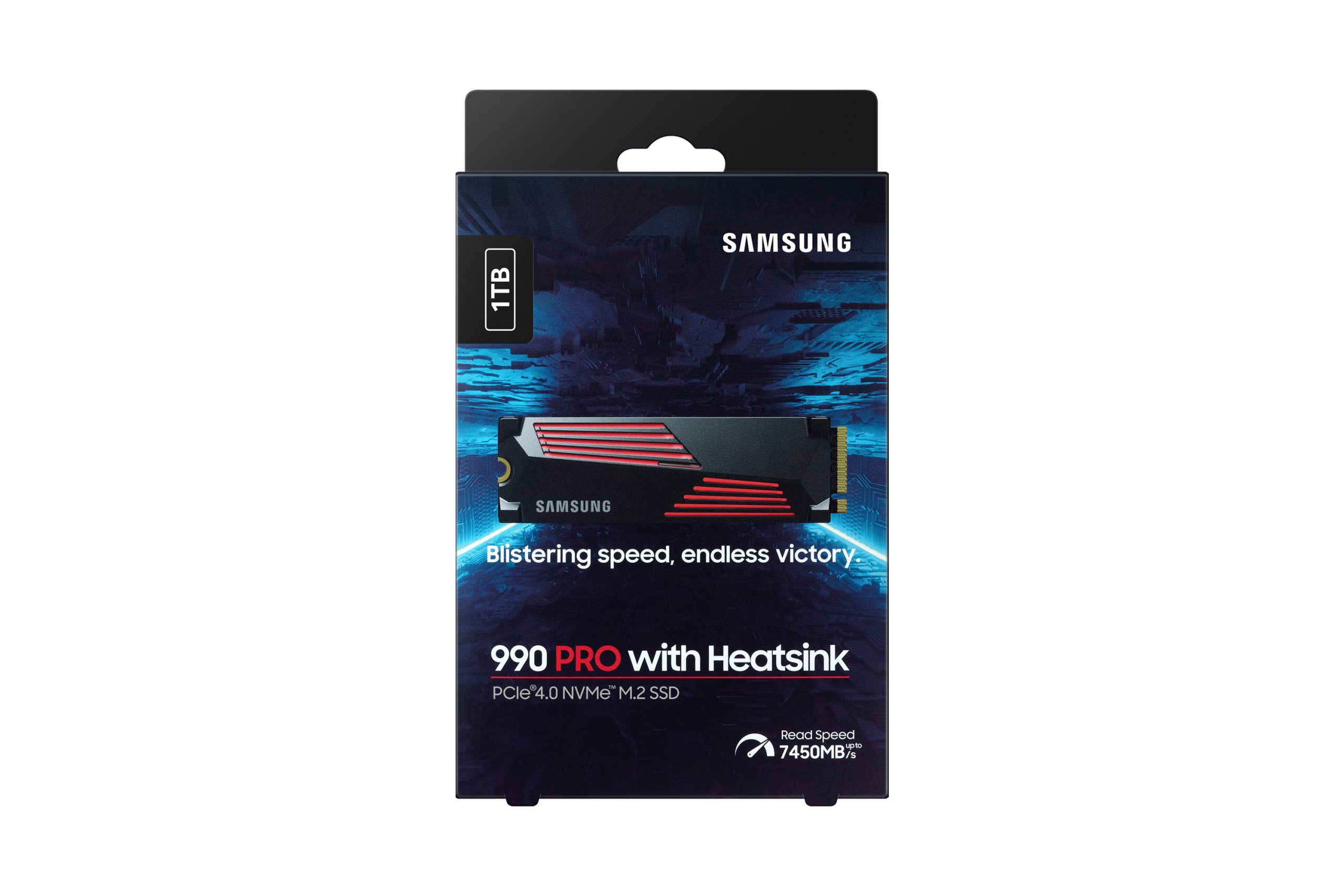 DISCO DURO INTERNO SOLIDO SSD SAMSUNG MZ-V9P1T0CW / 990 PRO / HEATSINK / 1TB / NVMe M.2