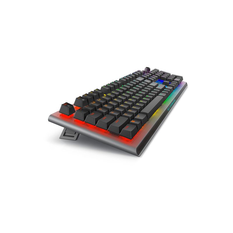 TECLADO DELL ALIENWARE TRI-MODE WIRELESS GAMING AW920K INALAMBRICO INGLES GRIS