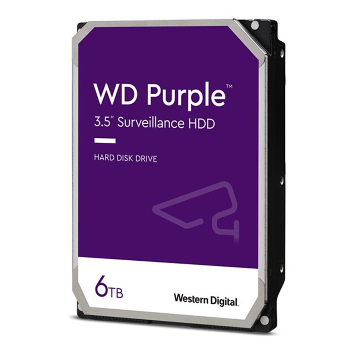 DISCO DURO INTERNO HDD WD WESTERN DIGITAL PURPLE WD64PURZ 6TB 3.5" SATA 6GB/S 5400RPM 256MB