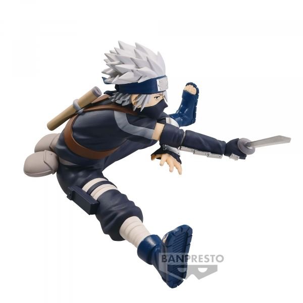 FIGURA BANPRESTO NARUTO SHIPPUDEN VIBRATION STARS KAKASHI HATAKE III 8CM