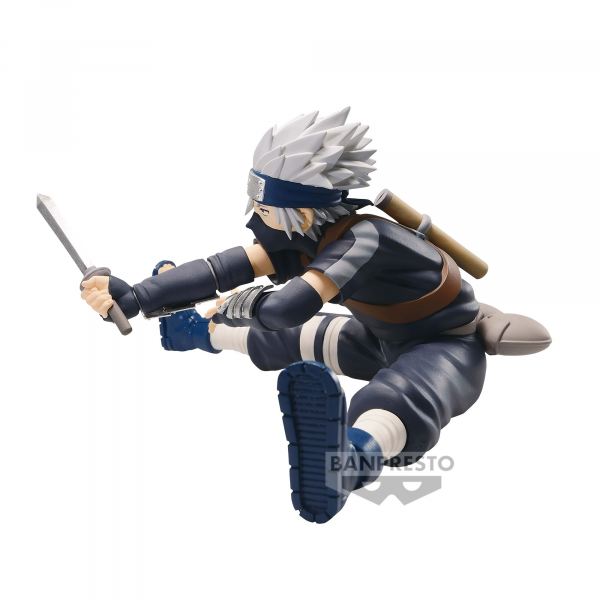 FIGURA BANPRESTO NARUTO SHIPPUDEN VIBRATION STARS KAKASHI HATAKE III 8CM