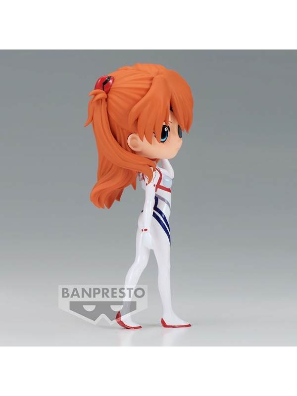 FIGURA BANPRESTO Q POSKET EVANGELION : 3.0+1.0 PLUGSUIT STYLE ASUKA SHIKINAMI LANGLEY VER.B 14CM