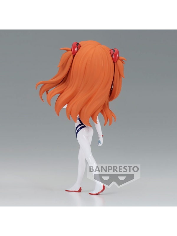 FIGURA BANPRESTO Q POSKET EVANGELION : 3.0+1.0 PLUGSUIT STYLE ASUKA SHIKINAMI LANGLEY VER.B 14CM