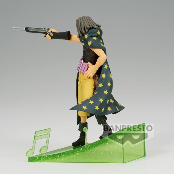 FIGURA BANPRESTO ONE PIECE FILM RED SENKOZEKKEI YASOPP 12CM