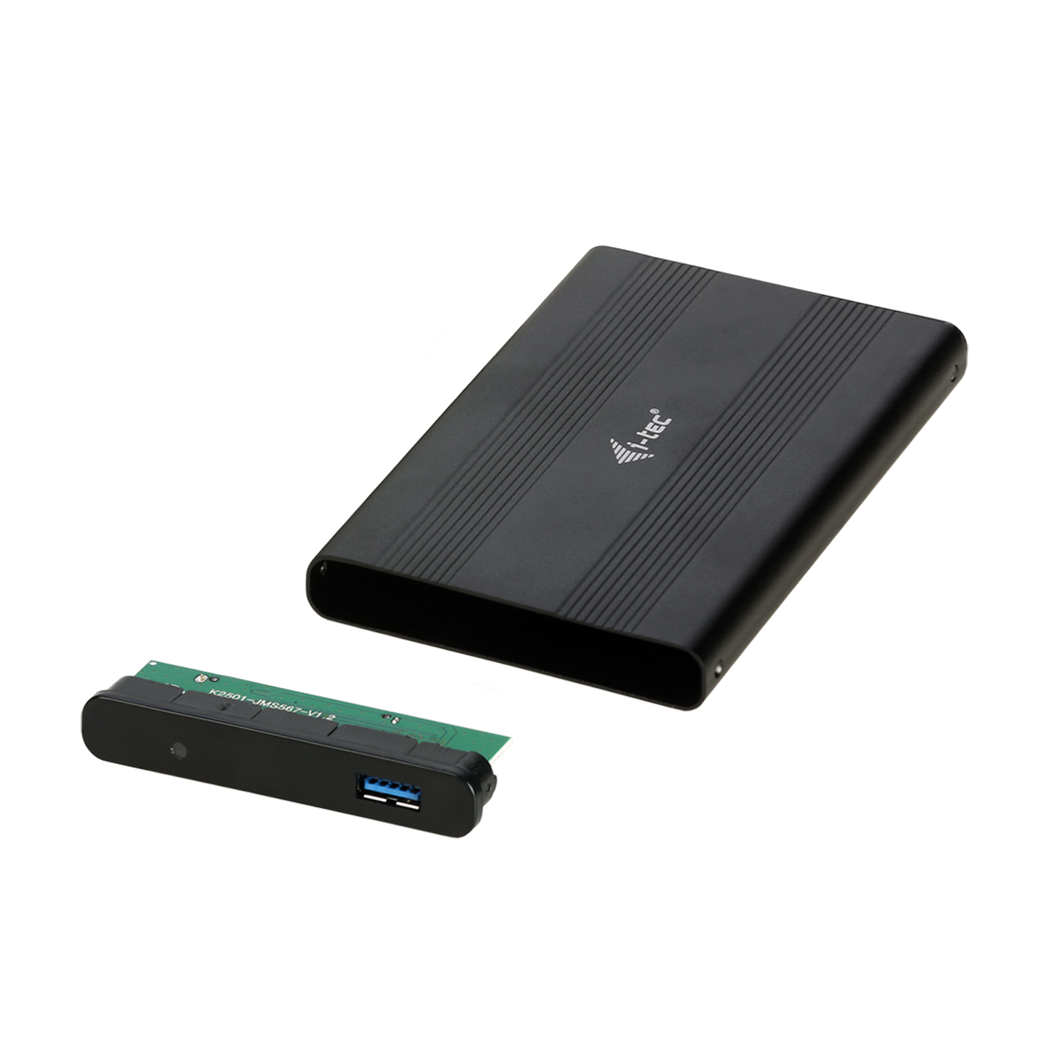 CAJA PARA DISCO DURO 2.5" I-TEC SATA I/II/III HDD Y SSD CON INTERFAZ USB 3.0