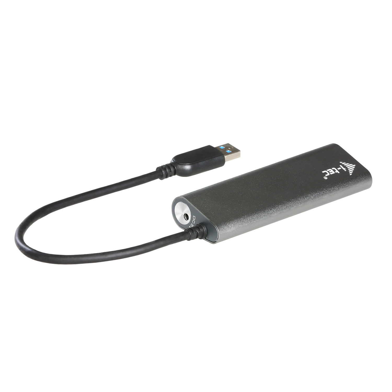 HUB I-TEC USB 3.0 CON 4 PUERTOS USB 3.0 METALICO CON ADAPTADOR DE ALIMENTACION