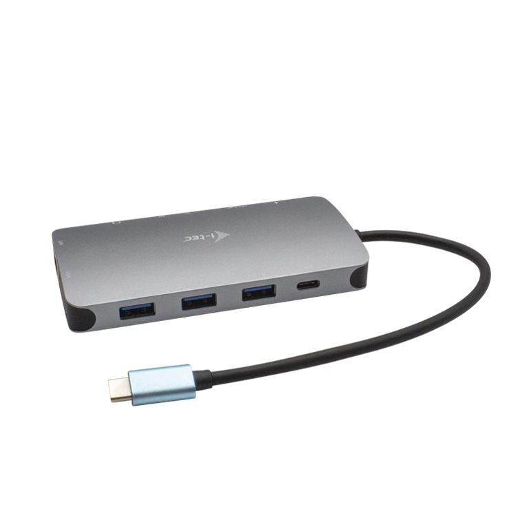 NANO DOCKING STATION I-TEC USB-C 4K CON HDMI/VGA + LAN POWER DELIVERY 100W