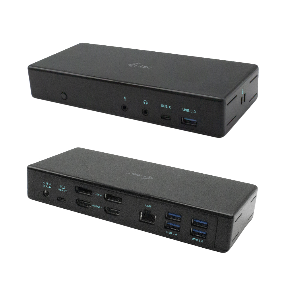 DOCKING STATION I-TEC USB-C QUATTRO CON POWER DELIVERY 85W
