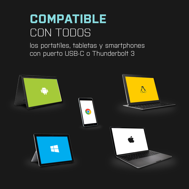 NANO DOCKING STATION I-TEC USB-C 4K CON LAN Y POWER DELIVERY 100W
