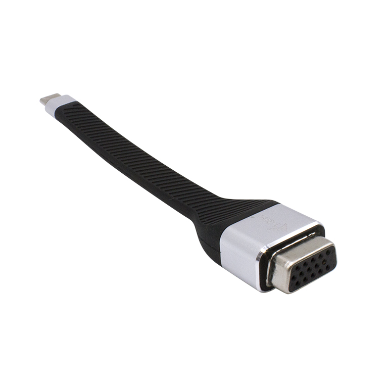 ADAPTADOR I-TEC USB-C A VGA - FHD/60HZ CON CABLE FLEXIBLE 11.5CM