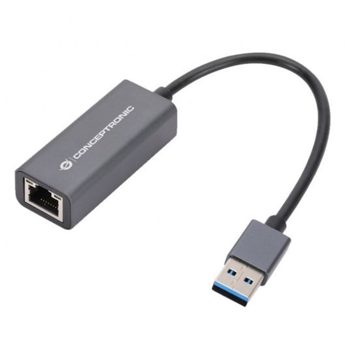 ADAPTADOR USB 3.2 A RJ45 CONCEPTRONIC MACHO-HEMBRA / COMPATIBLE CON NINTENDO SWITCH