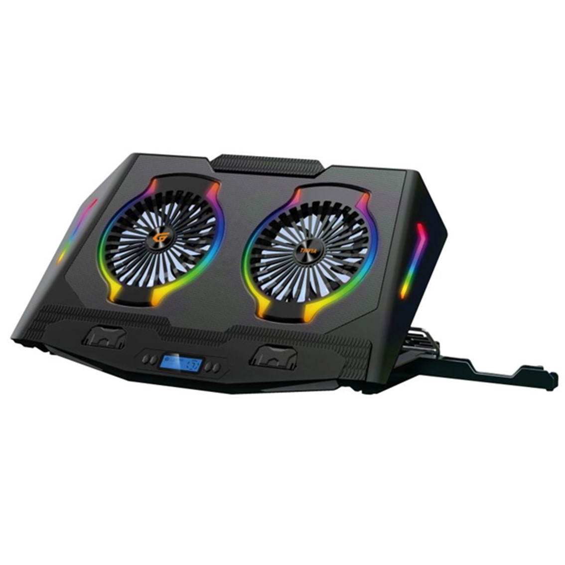 SOPORTE / BASE DE REFRIGERACION CONCEPTRONIC THYIA02B PARA PORTATILES HASTA 17" 2 VENTILADORES