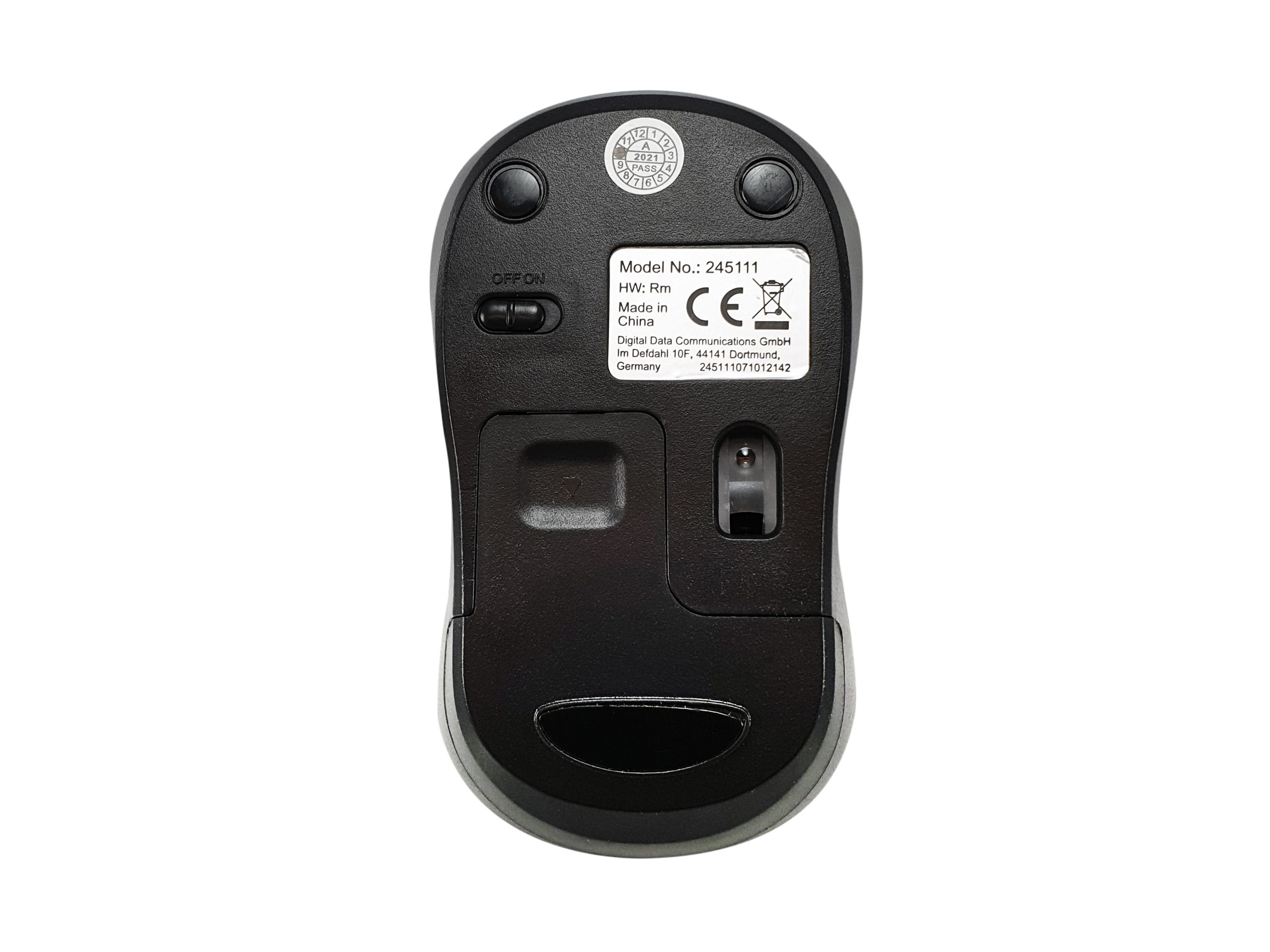 MOUSE RATON EQUIP COMFORT WIRELESS INALAMBRICO / 1200DPI / NEGRO