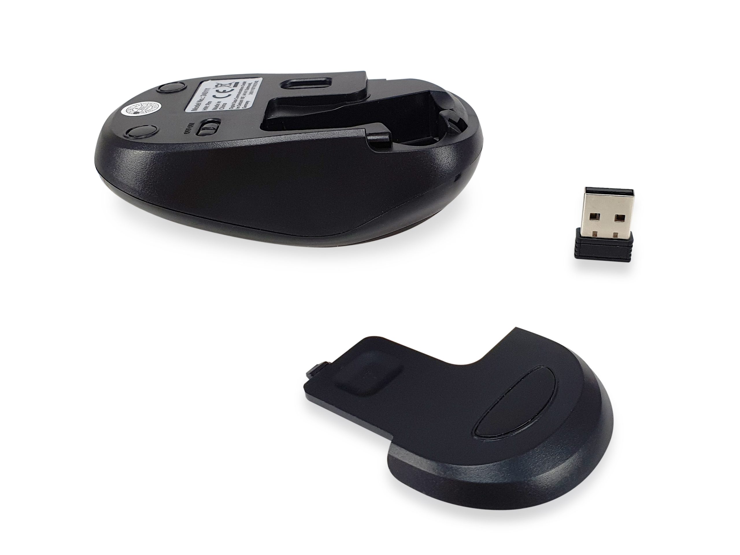 MOUSE RATON EQUIP COMFORT WIRELESS INALAMBRICO / 1200DPI / NEGRO