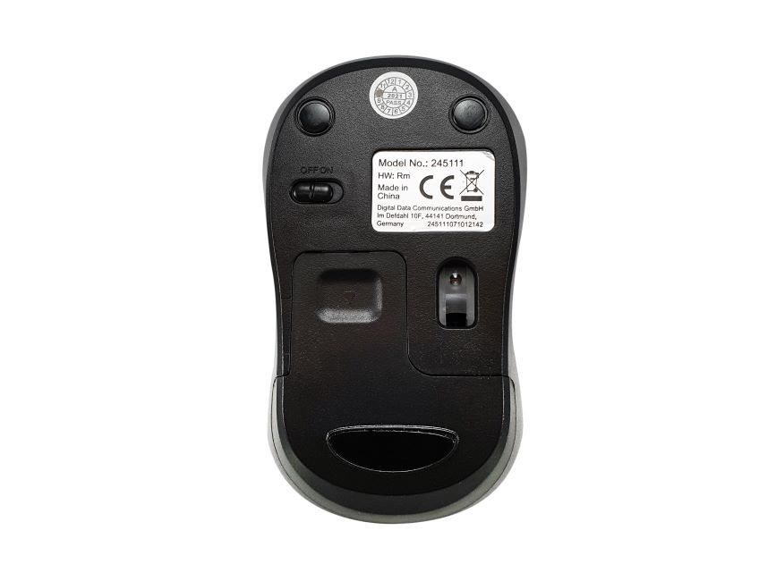 MOUSE RATON EQUIP COMFORT WIRELESS INALAMBRICO / 1200DPI / AZUL
