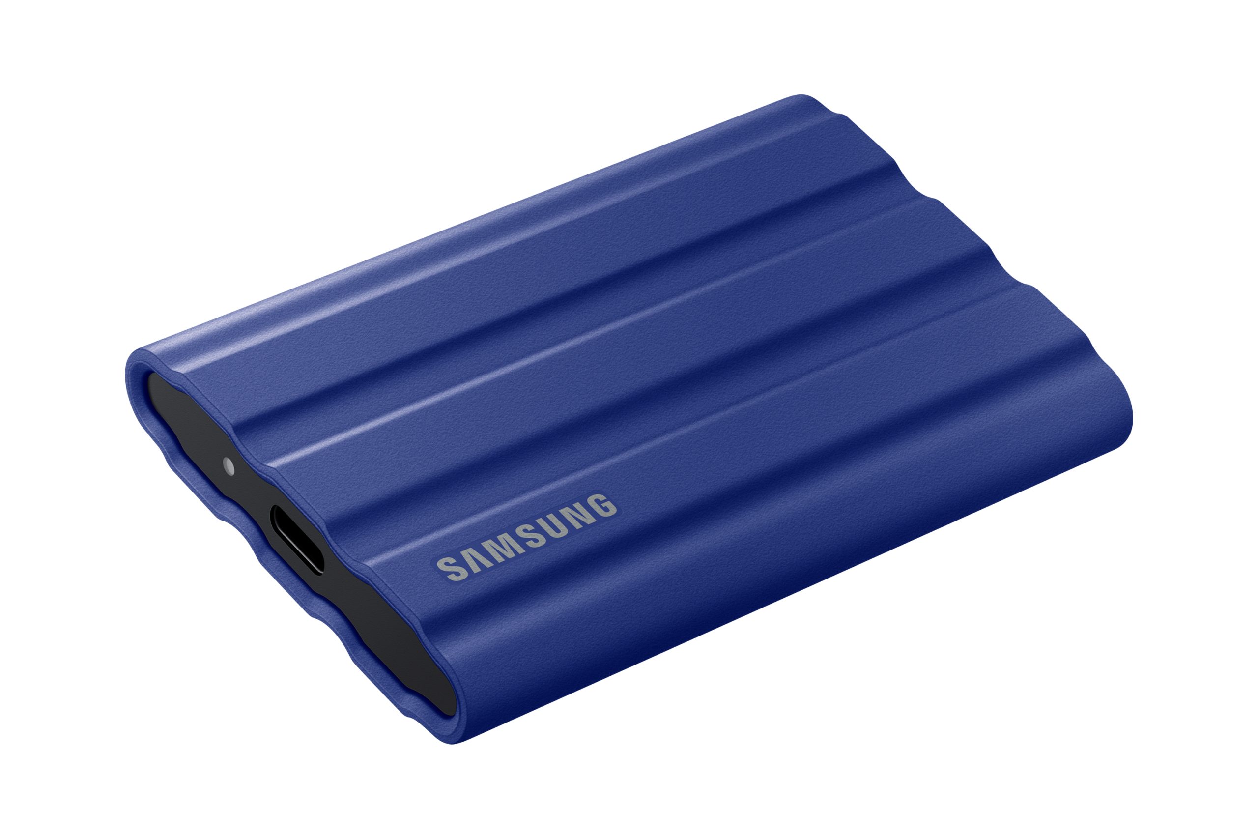 DISCO DURO EXTERNO SSD SAMSUNG 2TB T7 SHIELD NVME AZUL MU-PE2T0R/EU