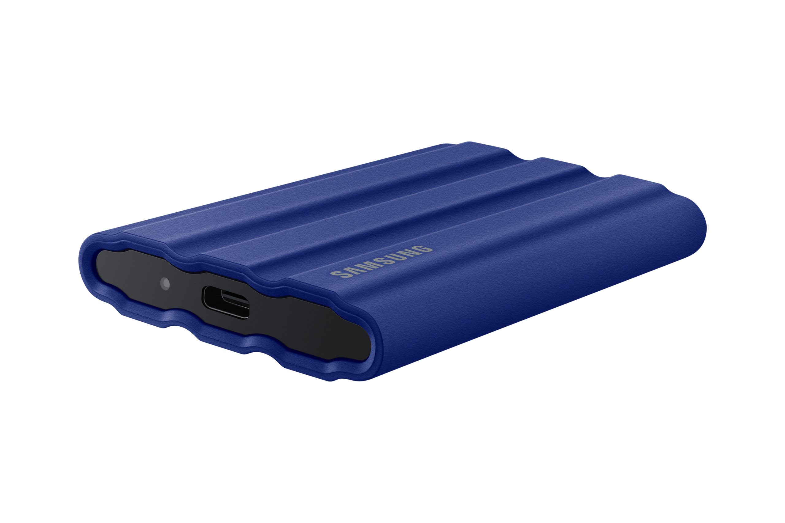 DISCO DURO EXTERNO SSD SAMSUNG 2TB T7 SHIELD NVME AZUL MU-PE2T0R/EU