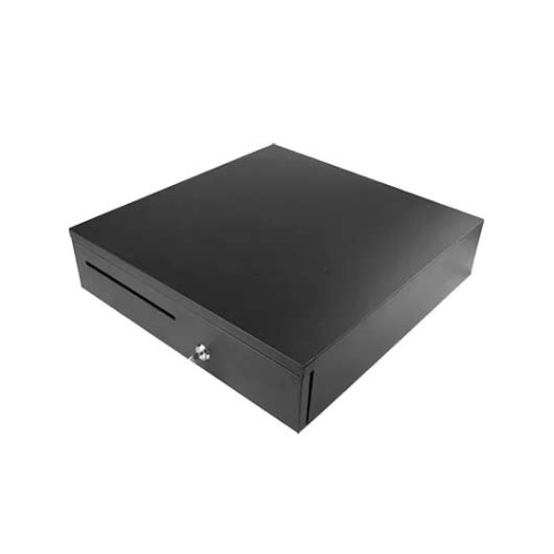 CAJON PORTAMONEDAS 10POS LB-405B1 NEGRO 405X420 MM 5 BILL 8 MON RJ12 MICROSIWTCH TPV CP-405N