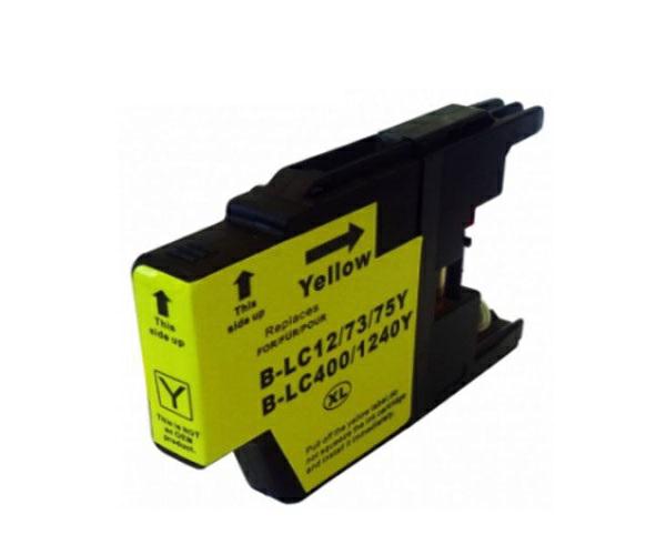 CARTUCHO DE TINTA COMPATIBLE DAYMA BROTHER LC1220 / LC1240 AMARILLO