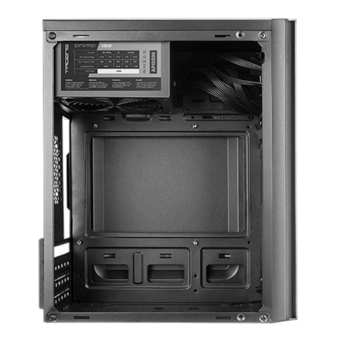 CAJA ORDENADOR TACENS AC6500 MATX 500W NEGRO