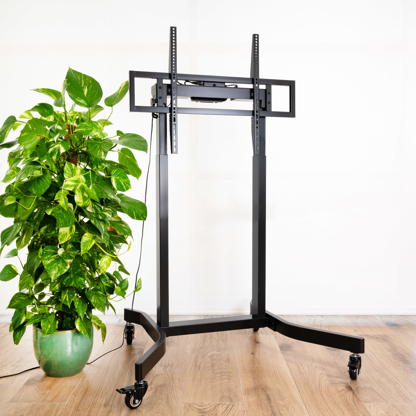 SOPORTE SUELO TOOQ RUEDAS ELÉCTRICO LUX 55"-100