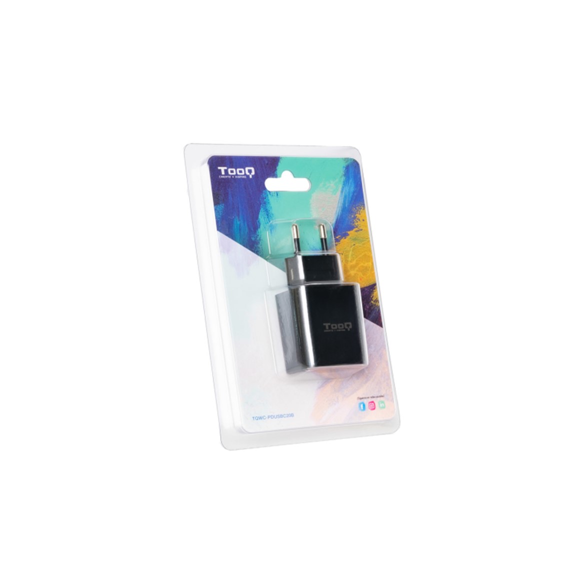 CARGADOR TOOQ TQWC-PDUSBC20B 20W USB TIPO C