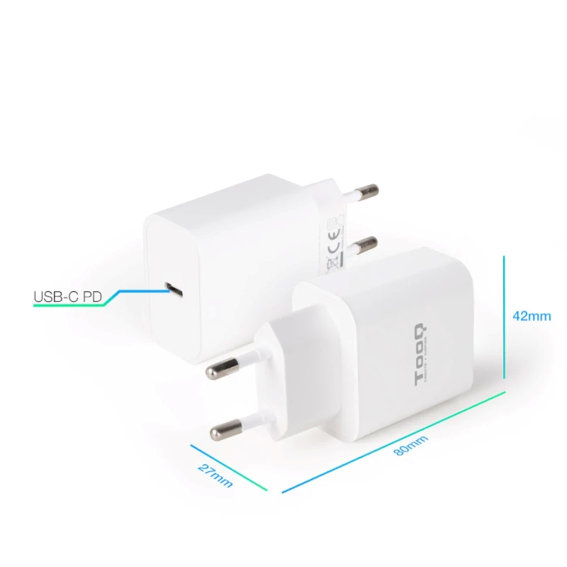 CARGADOR TOOQ 20W USB TIPO C