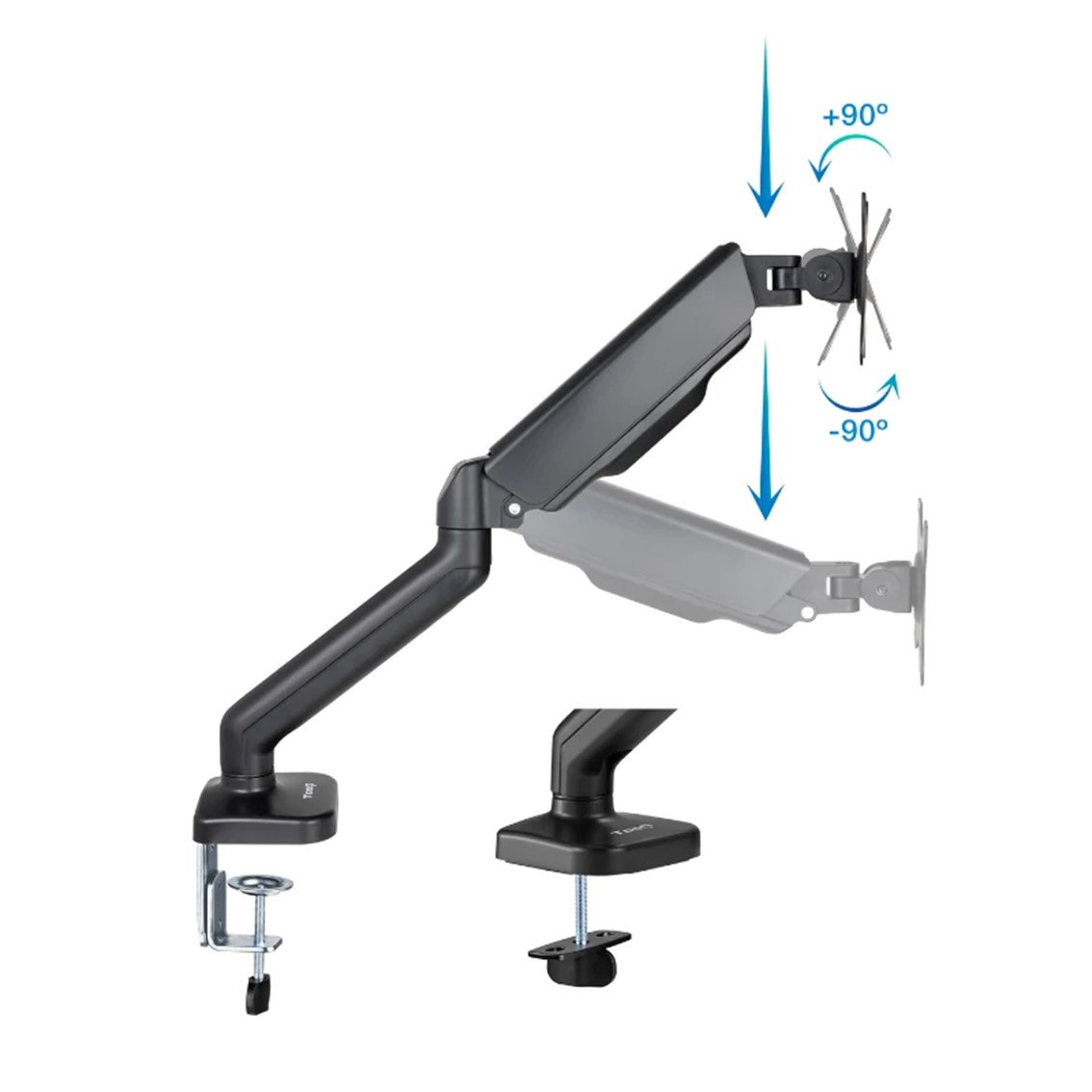 SOPORTE MESA TOOQ HASTA 32" 100X100 MAX 9KG