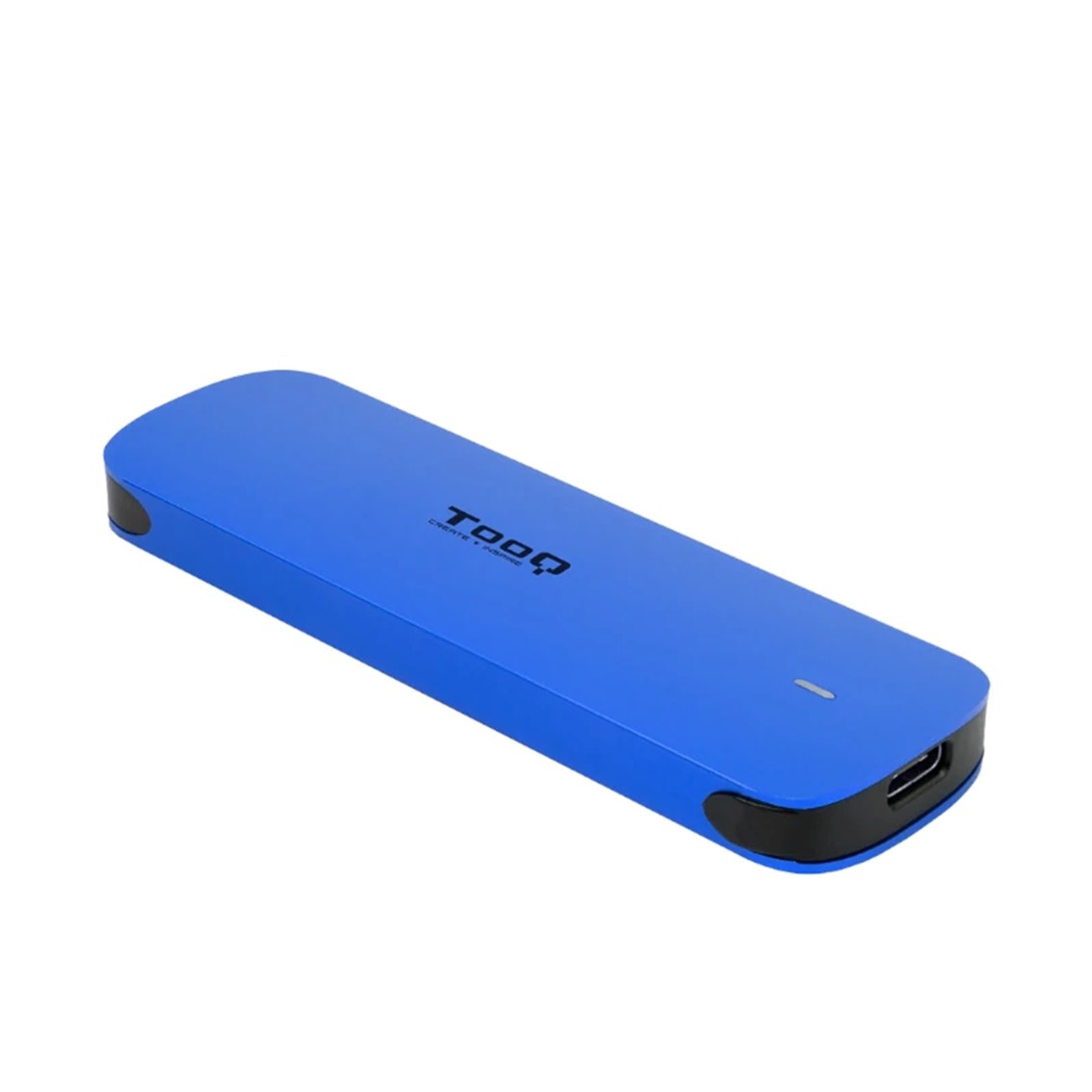 CARCASA DISCO DURO TOOQ TQE-2201R PARA SSD M.2 USB-C AZUL