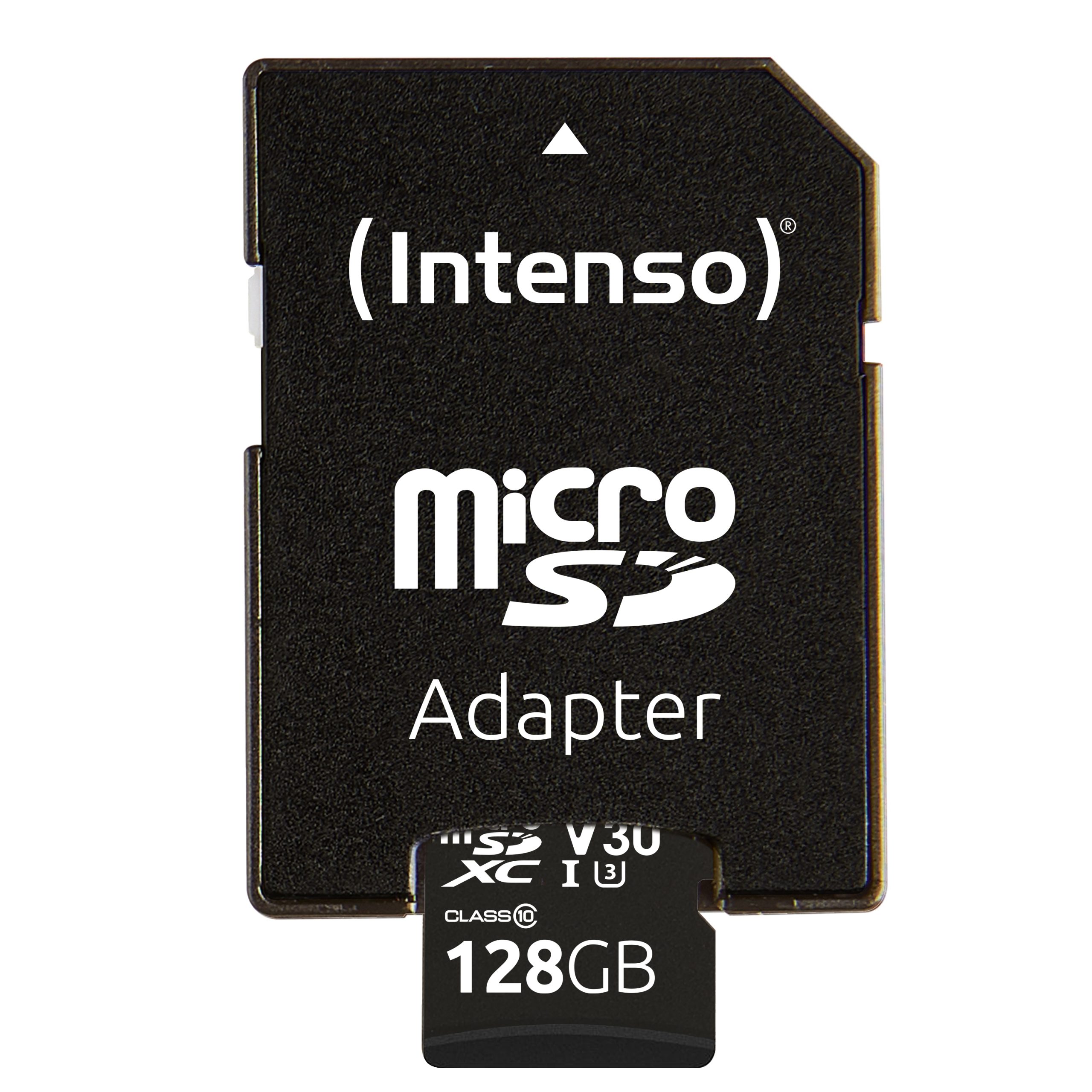 TARJETA MEMORIA MICRO SD INTENSO 128GB PROFESIONAL V30 + ADAPTADOR SD