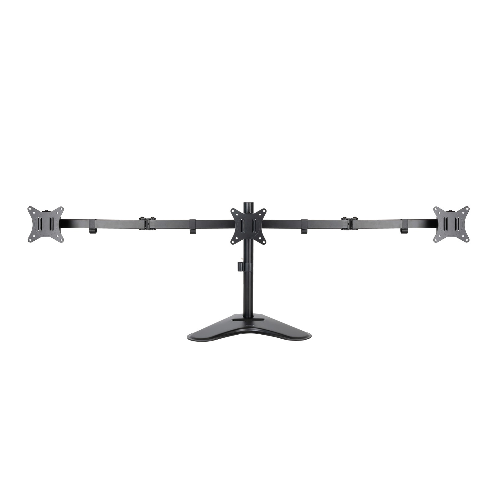 SOPORTE MESA TOOQ 3 PANTALLAS GIRA INCLI 3 BRAZOS 17-27 NEGRO