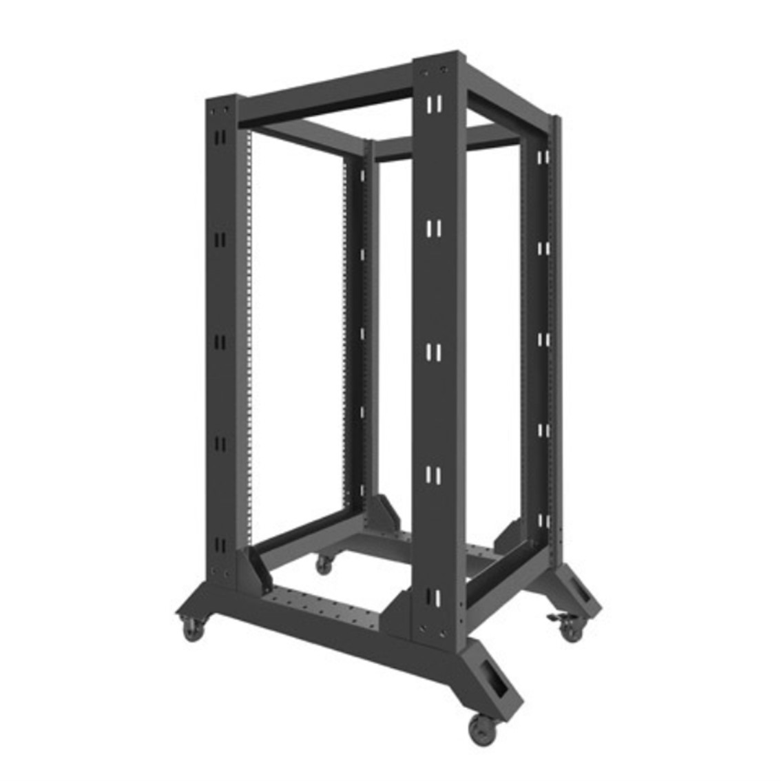 ARMARIO LANBERG ABIERTO RACK 19" 22U/ 600X800 NEGRO
