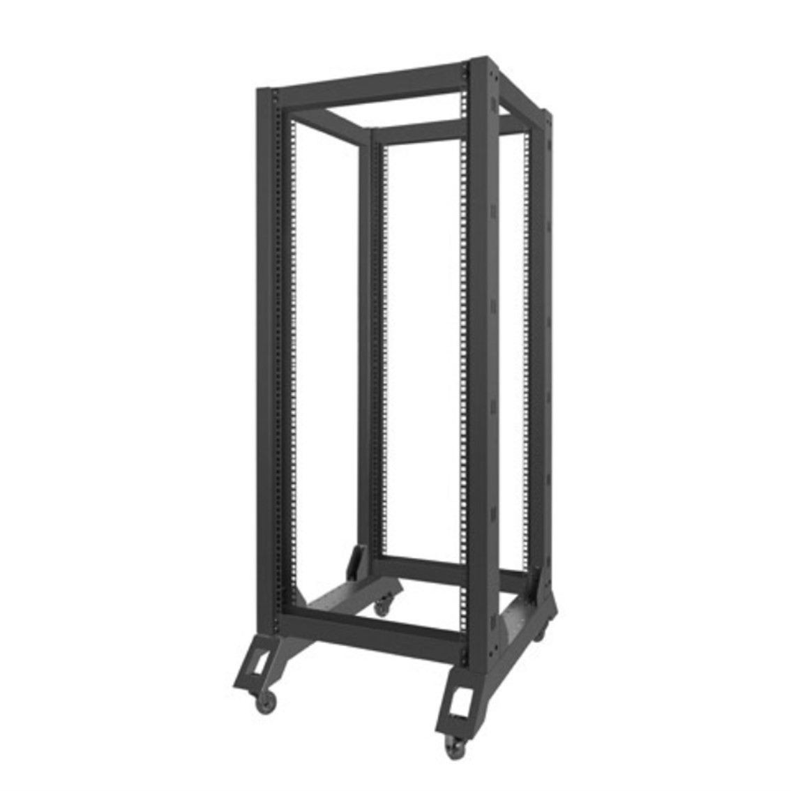 ARMARIO LANBERG ABIERTO RACK 19" 27U/ 600X800 NEGRO