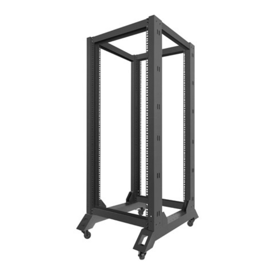 ARMARIO LANBERG ABIERTO RACK 19" 27U/ 600X800 NEGRO