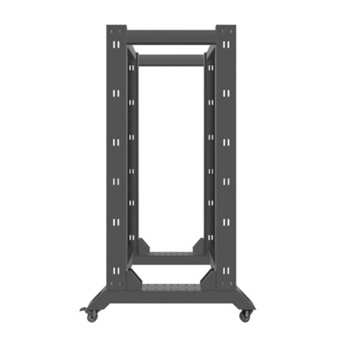 ARMARIO LANBERG ABIERTO RACK 19" 27U/ 600X800 NEGRO