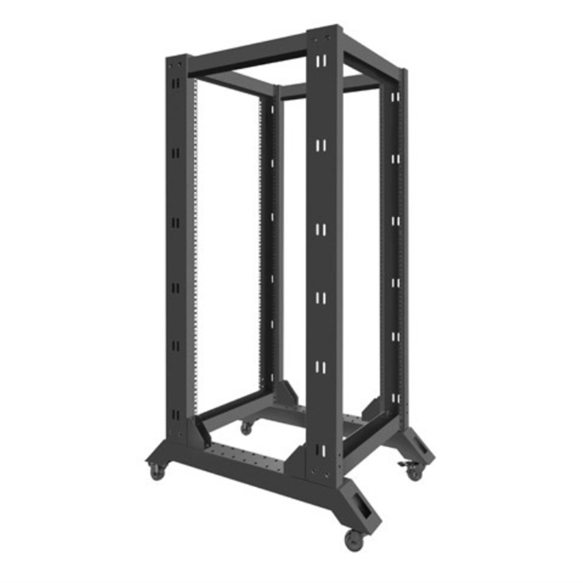 ARMARIO LANBERG ABIERTO RACK 19" 27U/ 600X800 NEGRO