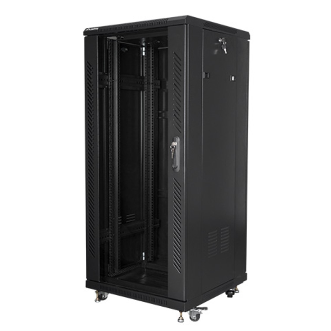 ARMARIO LANBERG RACK 19" 27U 600X600 NEGRO