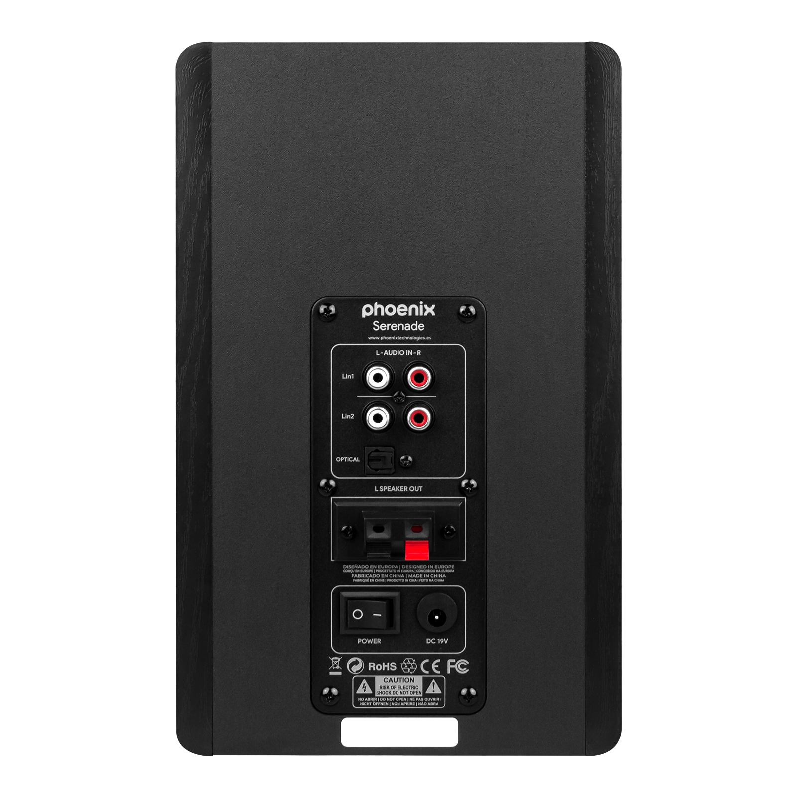 Altavoces PC Ordenador de Estudio Phoenix Serenade 60W RMS USB Bluetooth Optico Jack RCA