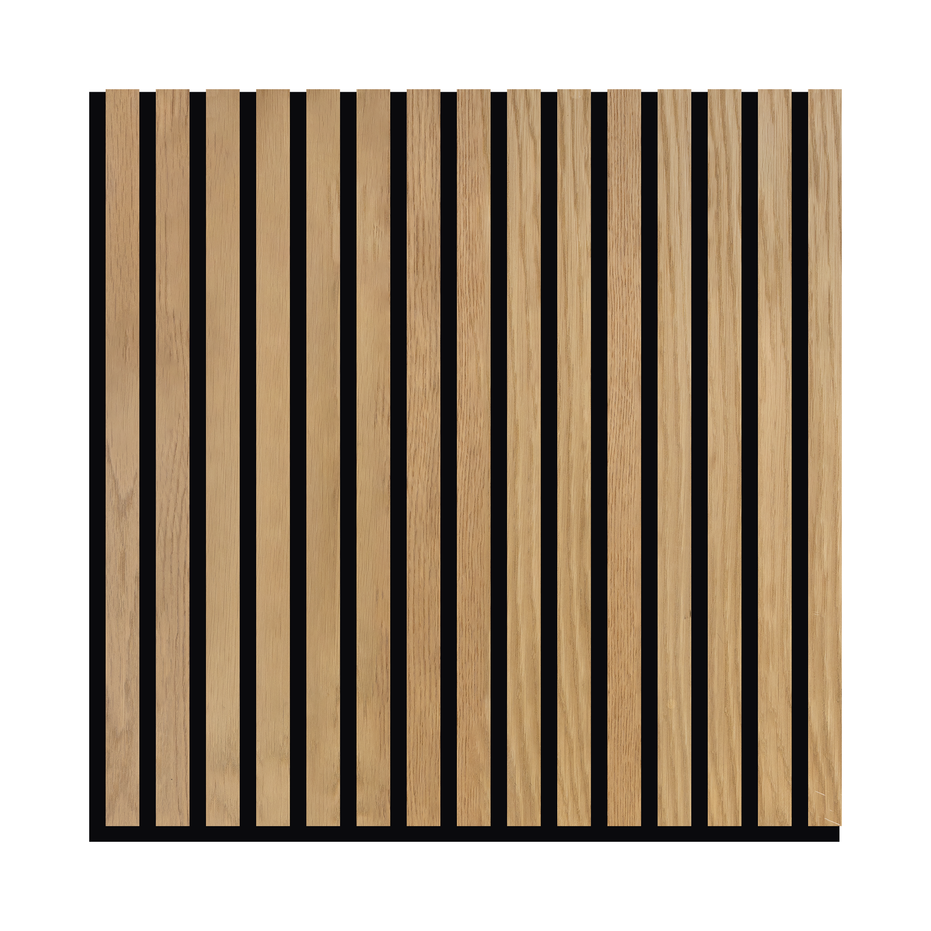 Phoenix Artpanel Panel Acustico Decorativo de Madera 60 x 60 4 Piezas Color Roble