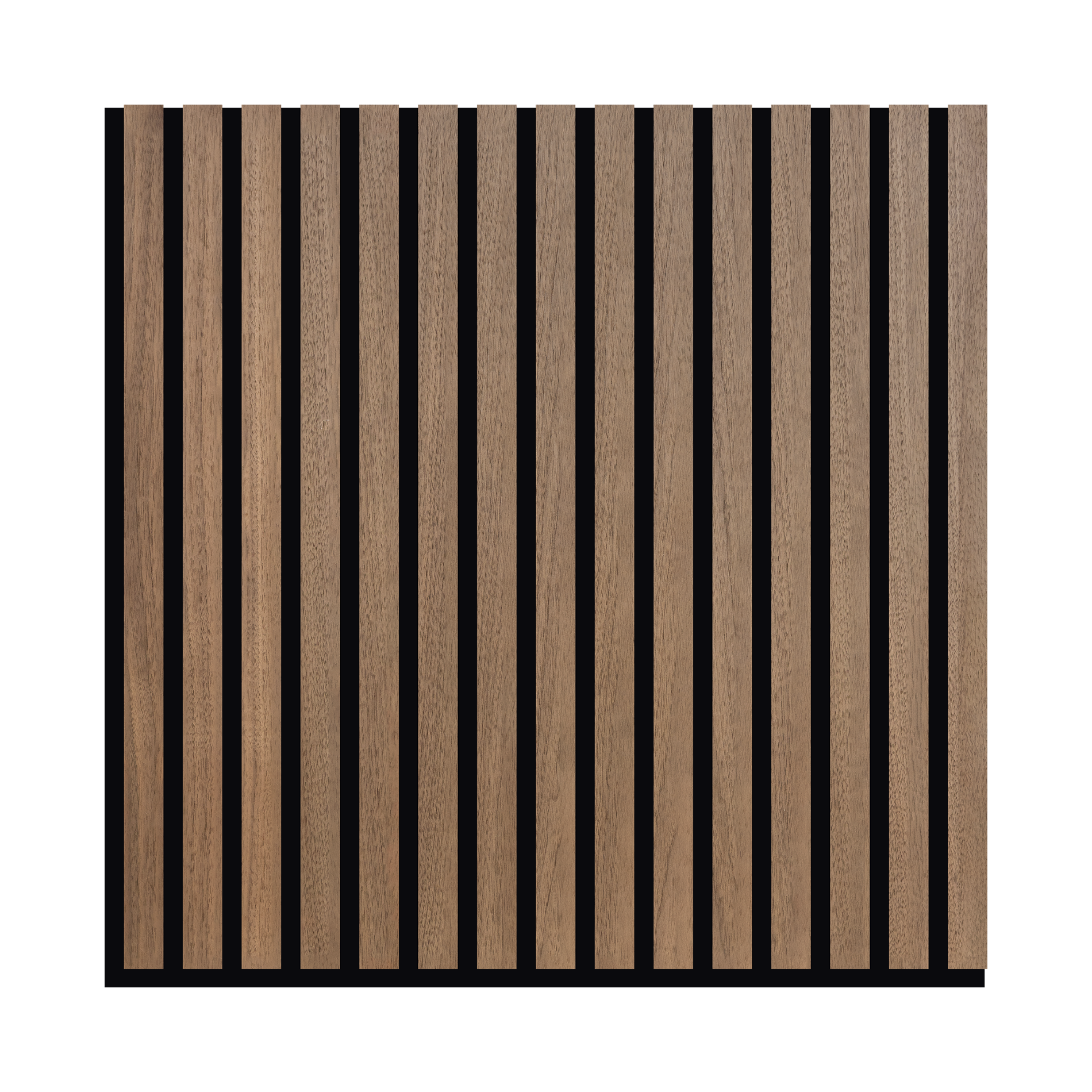 Phoenix Artpanel Panel Acustico Decorativo de Madera 60 x 60 8 Piezas Walnut