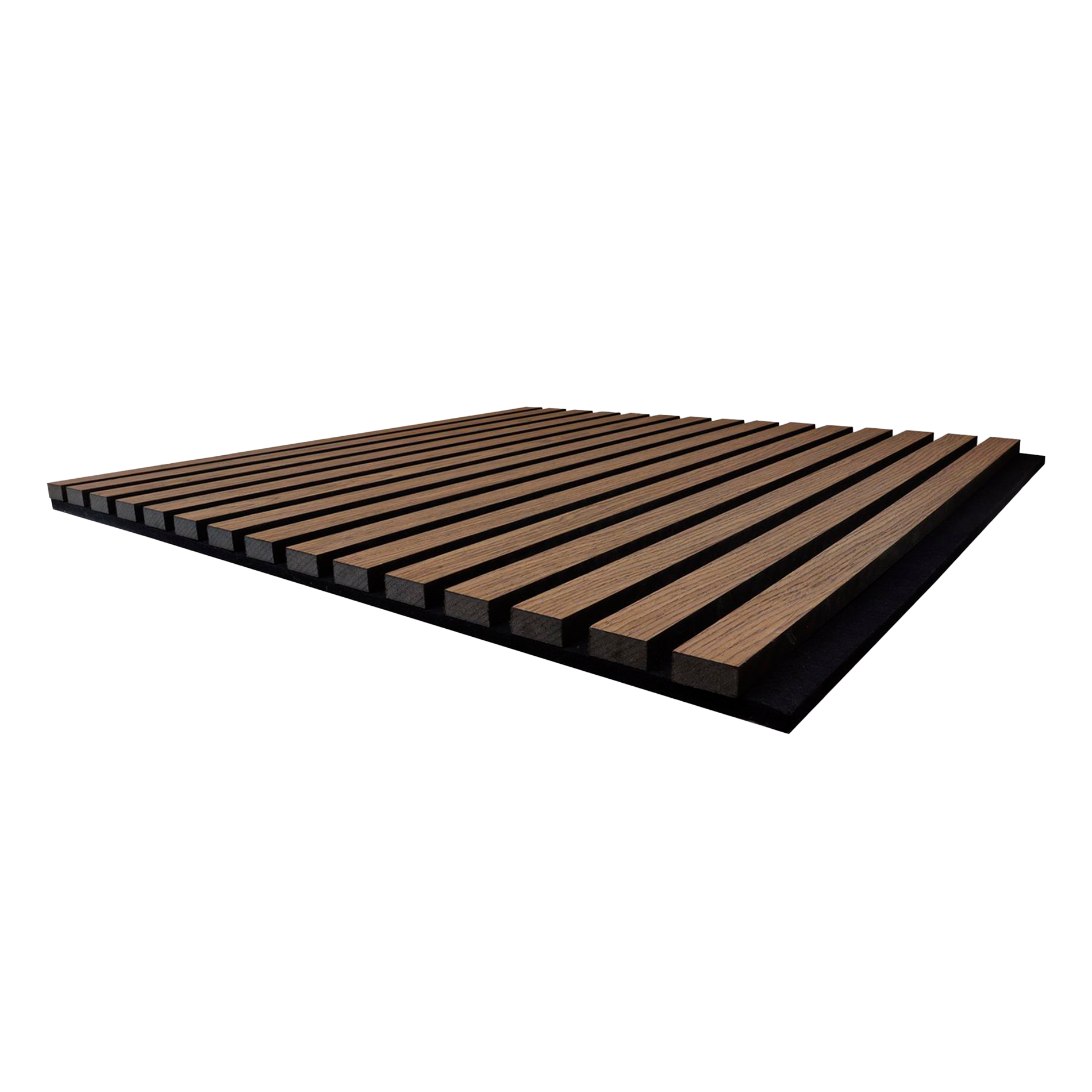 Phoenix Artpanel Panel Acustico Decorativo de Madera 60 x 60 8 Piezas Walnut