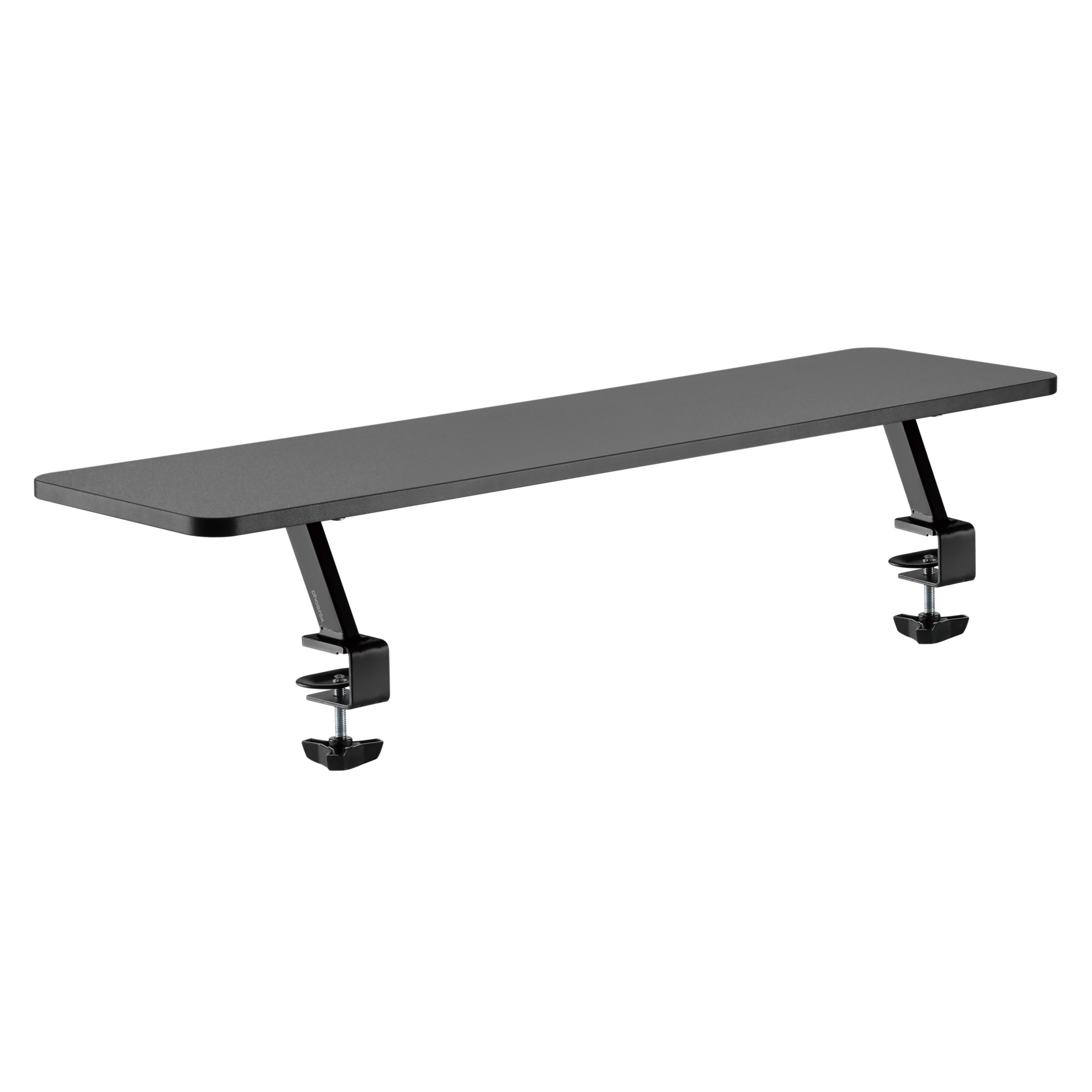 Elevador de Monitor para Escritorio Mesa gaming Phoenix Riser Pro 100 x 26 cm Madera MDF Fijación Universal Ajustable